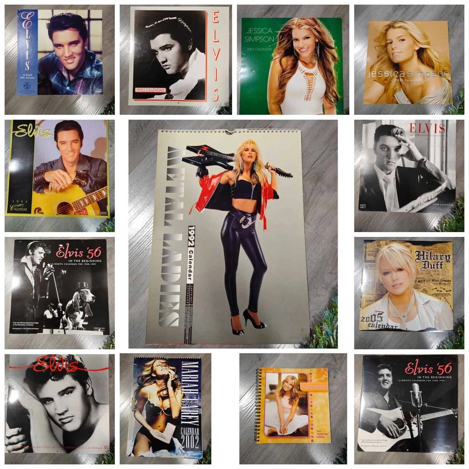 Vintage 90's - 2000's New Music Calendars x23 - photo 2