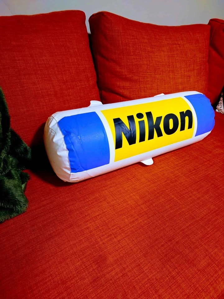 Vintage 90's Nikon Inflatable Promo Pillow - photo 2