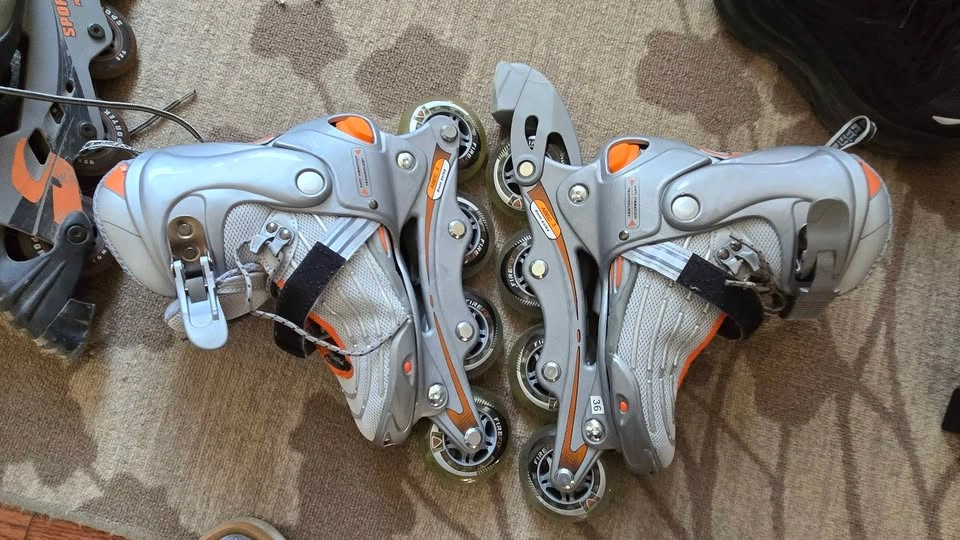 2 pairs Inline Skates, Size 7 and size 36 - photo 5
