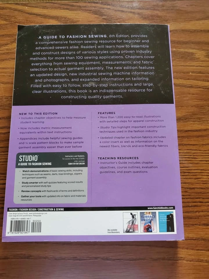 A Guide to Fashion Sewing, 6th Edition by Connie Amaden-Crawford - photo 2