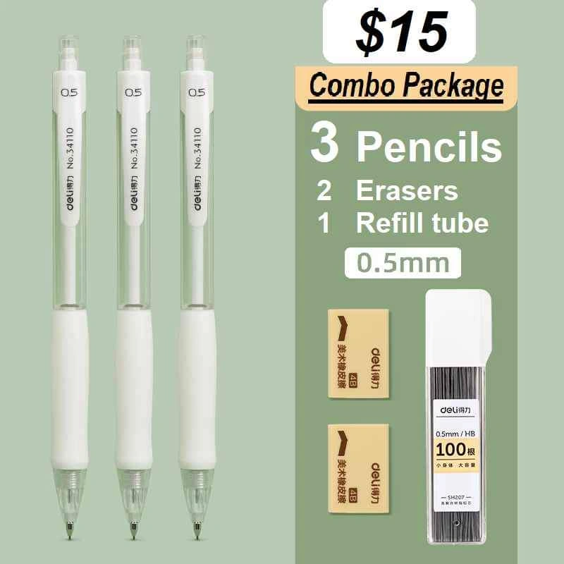 Pencil, refill lead, eraser - photo 2