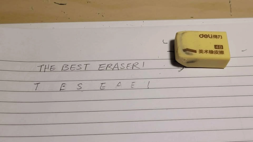 Pencil, refill lead, eraser - photo 5