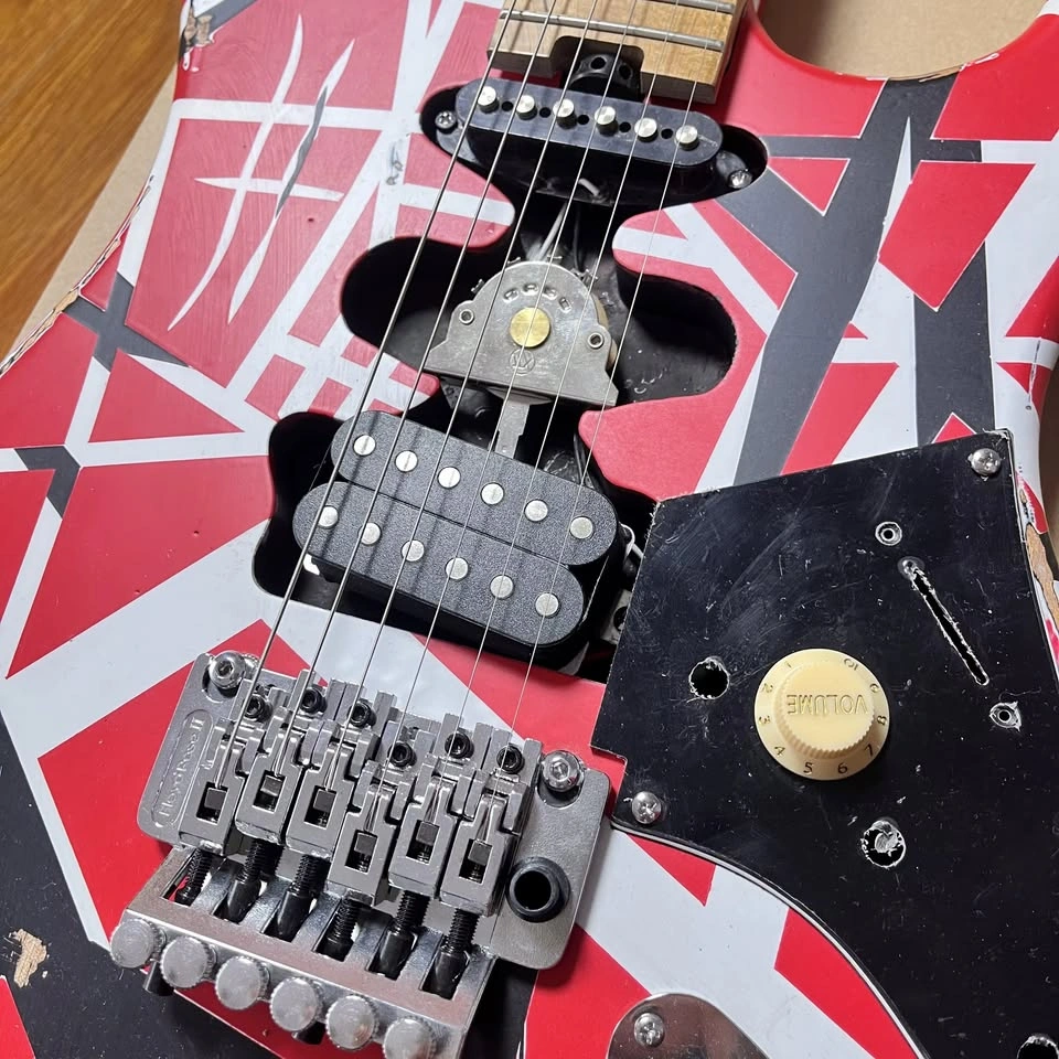 Frankenstrat Guitar EVH High quality - photo 4