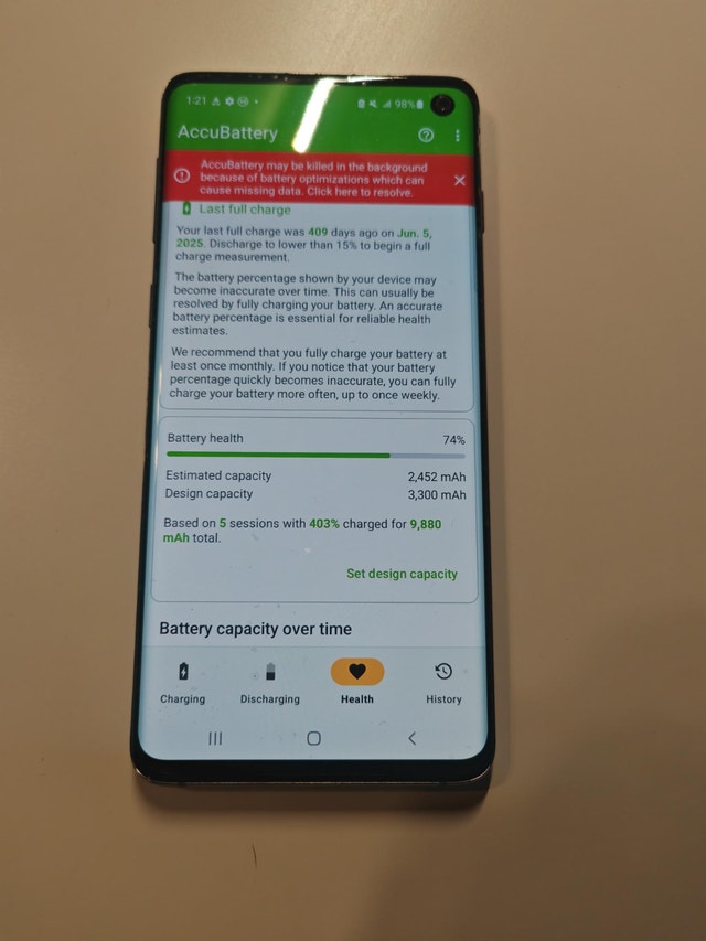 Samsung Galaxy S10 128GB Smartphone - Very Good Condition - photo 5