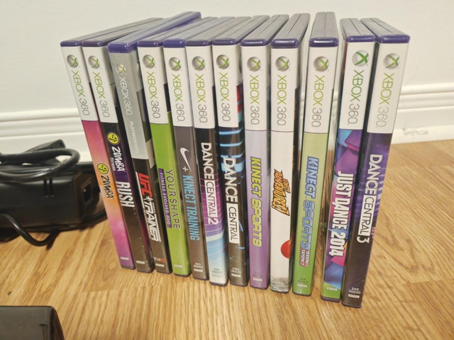 Xbox 360 Kinect Bundle – 12 Games, Controller & Original Box - photo 2