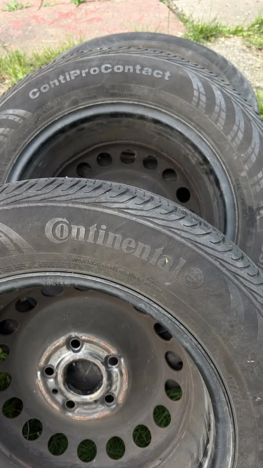 All season Tires - Continental ProContact, with RIMS - 195/65 R1 - photo 3