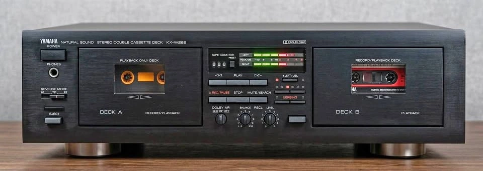 Yamaha KX-W262 Natural Sound Stereo Double Cassette Deck