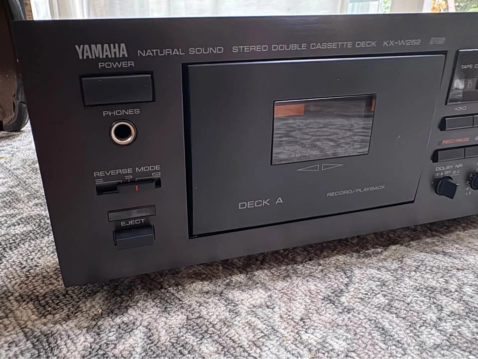 Yamaha KX-W262 Natural Sound Stereo Double Cassette Deck - photo 5