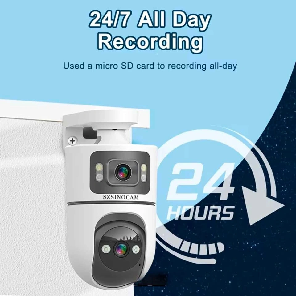 4K PTZ Security Camera with Spotlight and Motion Detection - photo 2
