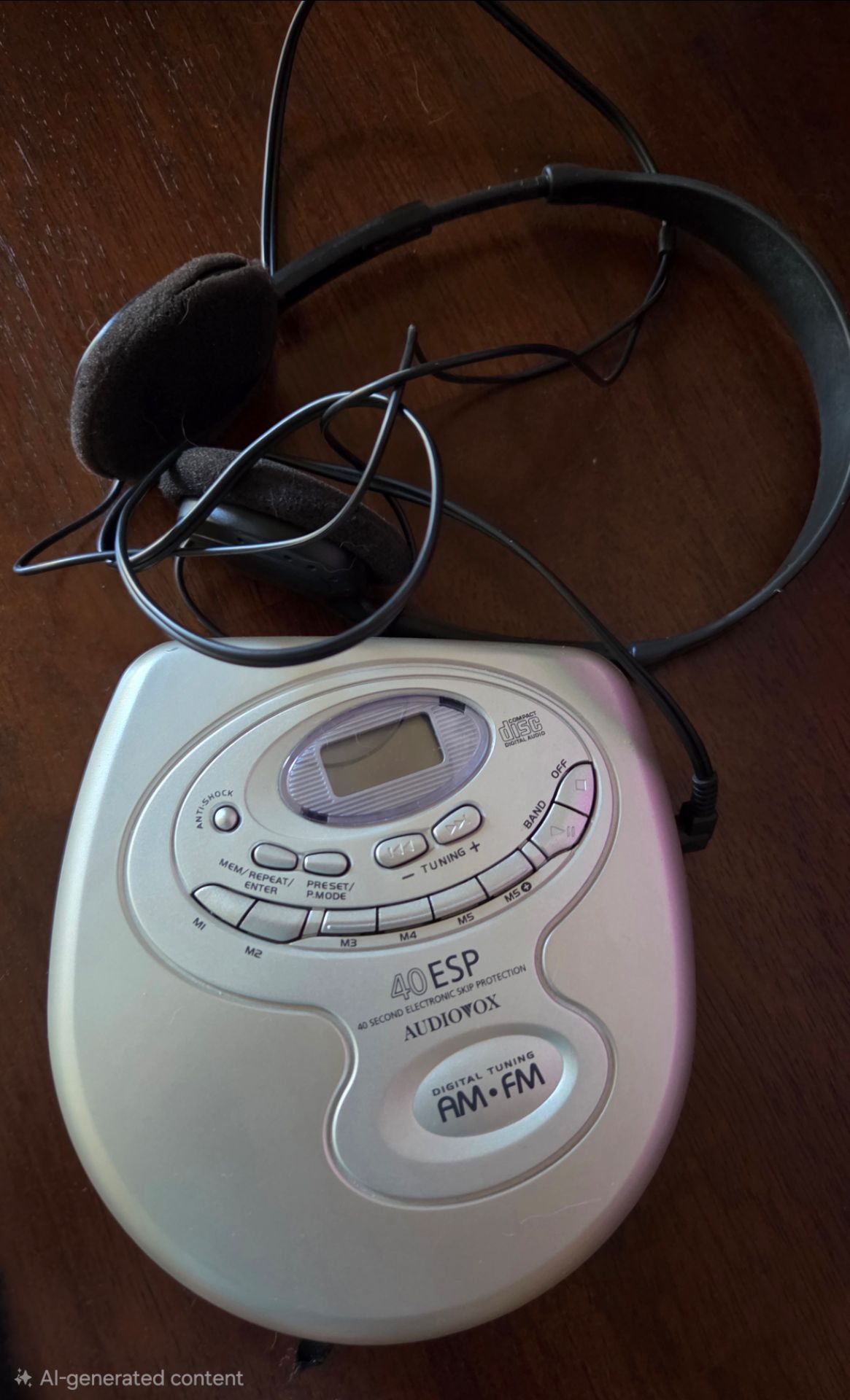Audiovox Model#9901-40 walkman