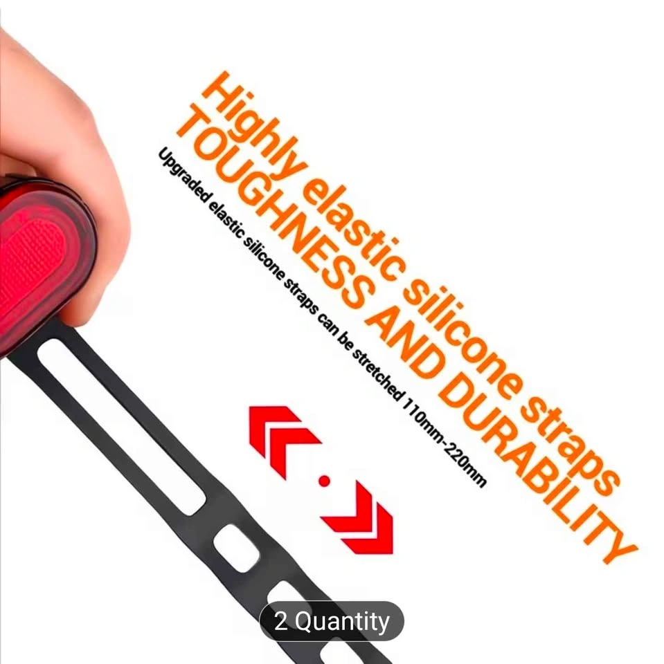 Portable Multi-functional Bicycle Headlight and Taillight Set - photo 3
