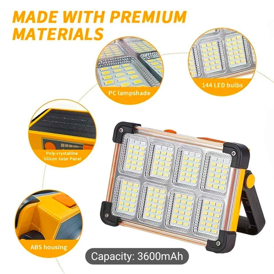 Ultra-Bright Solar Emergency Light, Portable Floodlight - photo 4