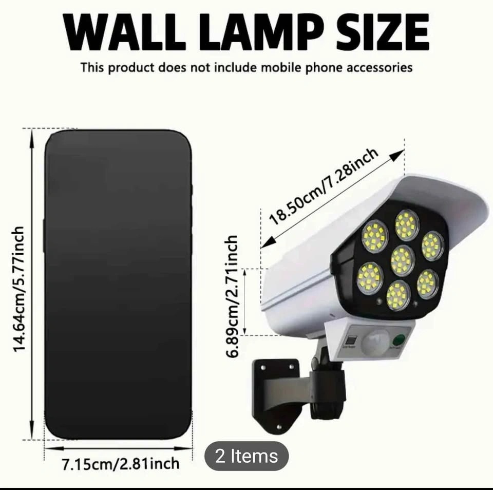 Solar Wall Light with Motion Sensor, Rechargeable Garden Light - photo 4