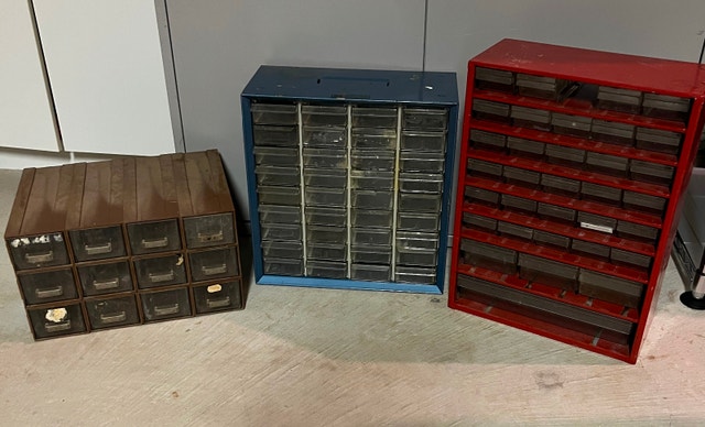 Parts Cabinets Hardware or Crafts Organizing Drawers