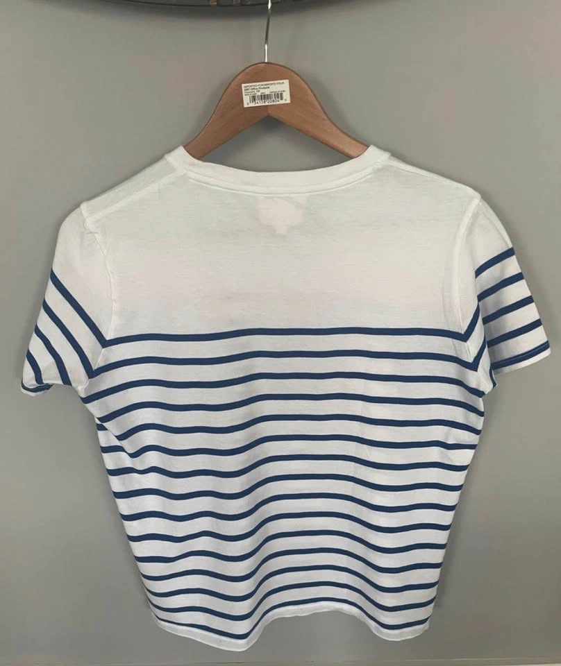 Sézane ‘amour libre’ striped t-shirt, S - photo 3