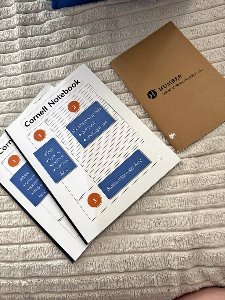 Cornell and Humber College Notebook Set