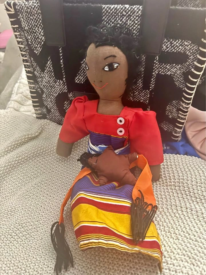 Handmade Cloth Doll with Baby - Project Have Hope Uganda