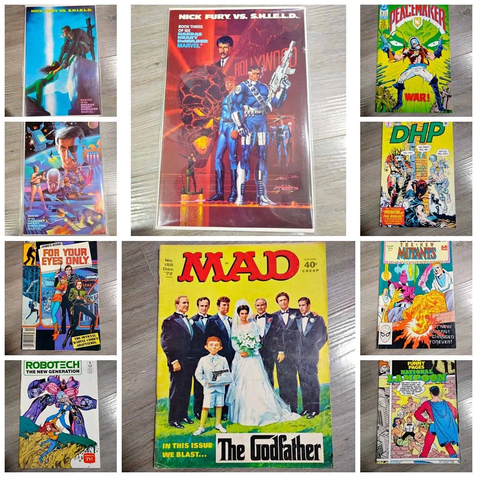 Vintage Comic's 60's - 90's x18