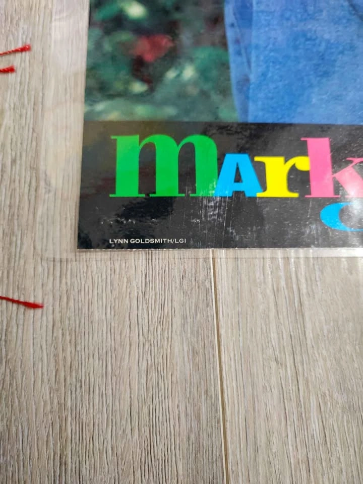 Vintage Rare 90's Marky Mark Rap Promo Poster Simile Autograph - photo 3