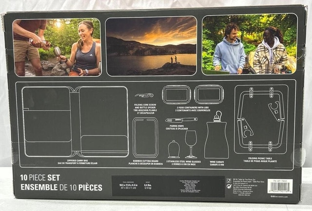 NEW GSI Outdoors Table for Two Picnic Set - photo 5