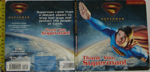 Thank You, Superman Returns BOARD Book