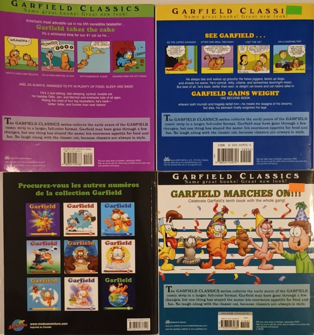 Vintage Garfield Comic Strip Series Books by Jim Davis - photo 2