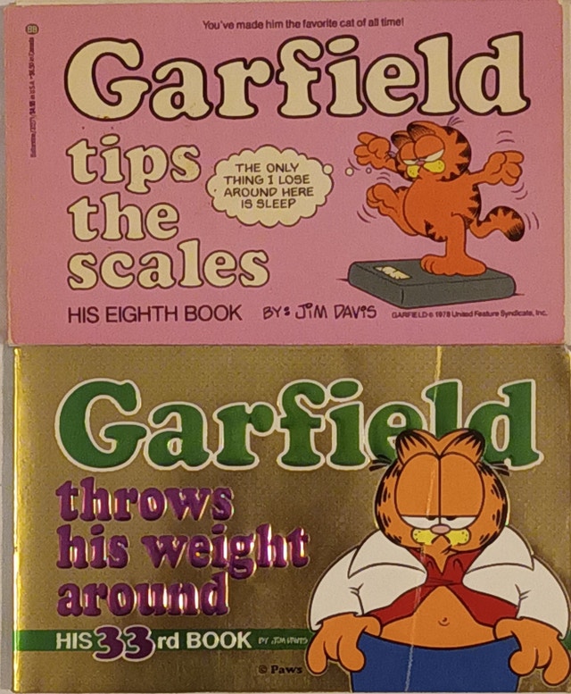 Vintage Garfield Comic Strip Series Books by Jim Davis - photo 5