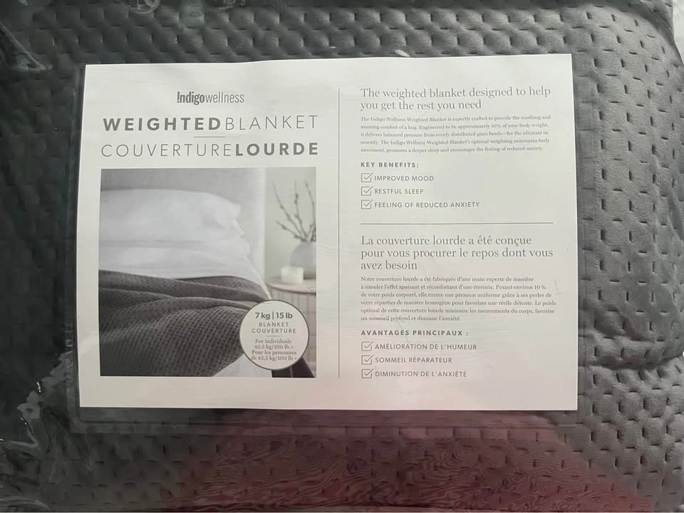 Indigo Wellness Weighted Blanket - photo 3