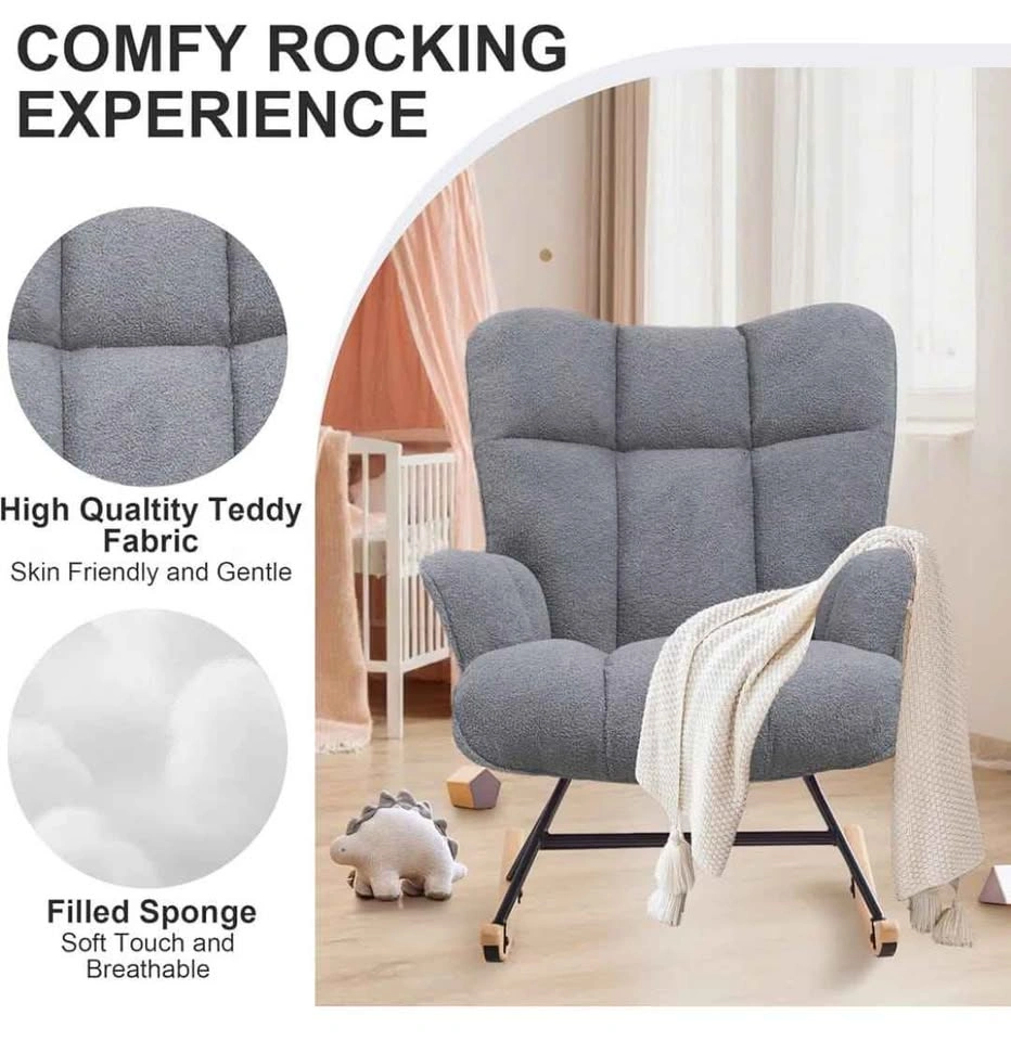 Brand new Teddy Rocking Chair Nursery Accent Glider - photo 3