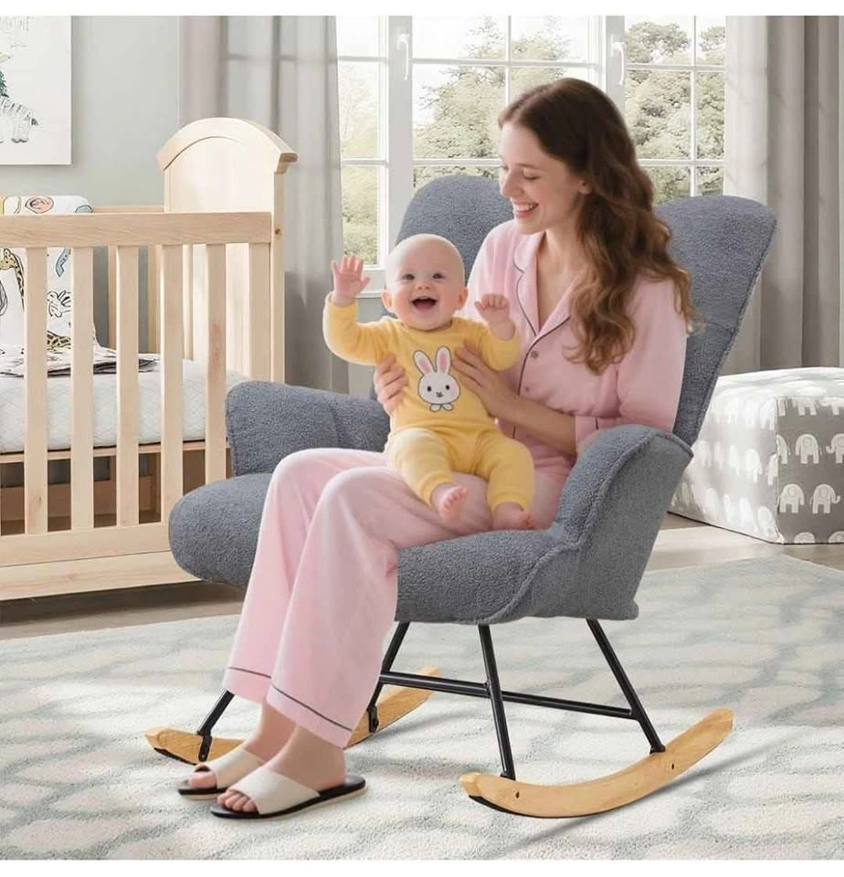 Brand new Teddy Rocking Chair Nursery Accent Glider - photo 4