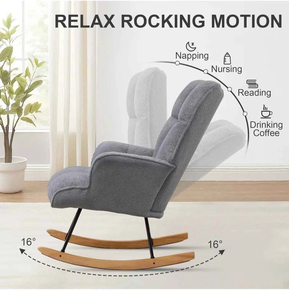 Brand new Teddy Rocking Chair Nursery Accent Glider - photo 5
