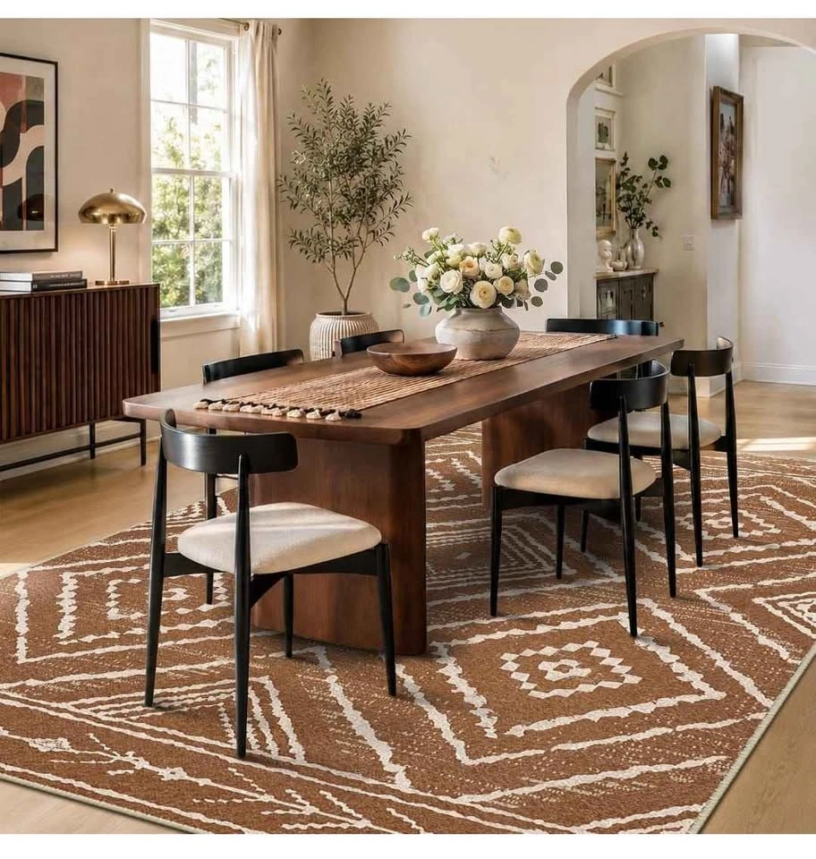 Brand new 8x10 Area Rugs Southwest Western Washable Rug - photo 4