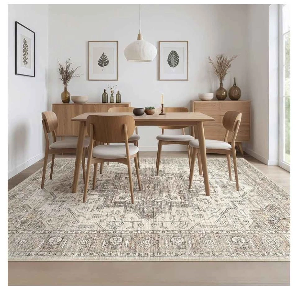 Brand new 9x12 Area Rugs, Washable Non-Slip Soft Carpet - photo 3
