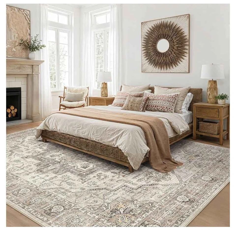 Brand new 9x12 Area Rugs, Washable Non-Slip Soft Carpet - photo 4
