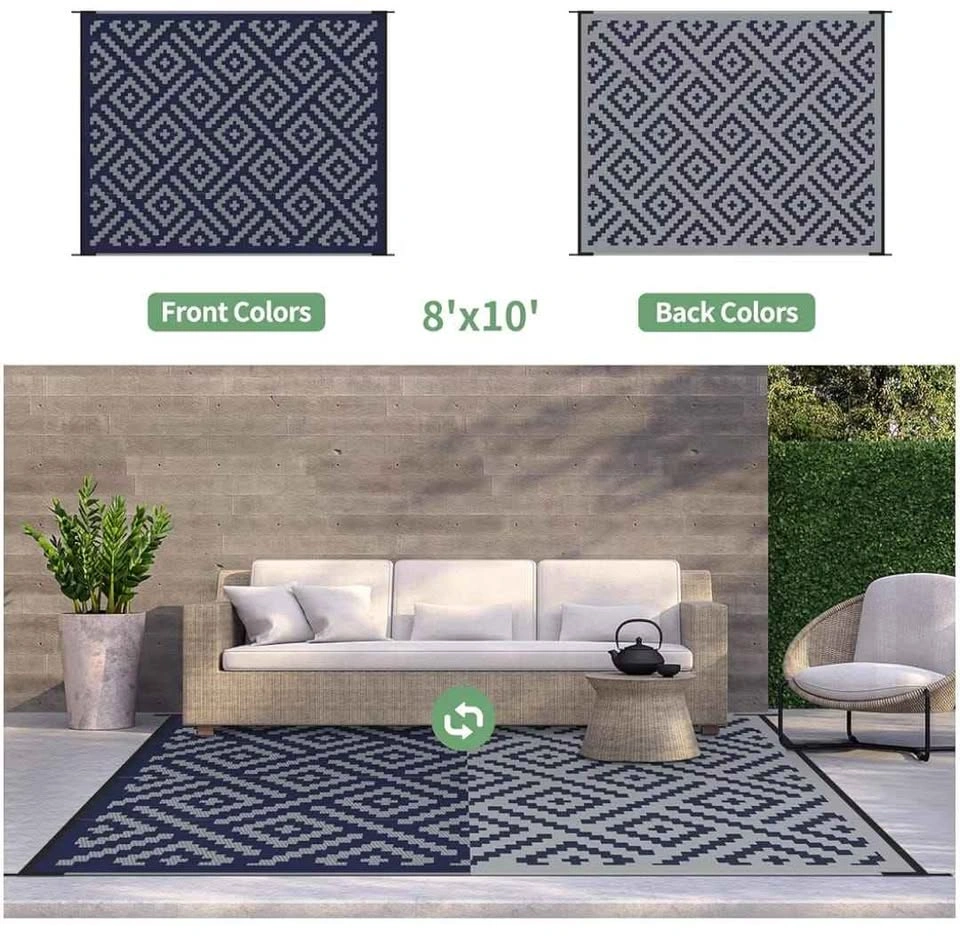 Brand new 8x10 Outdoor Rug – Waterproof Camping Mat - photo 4