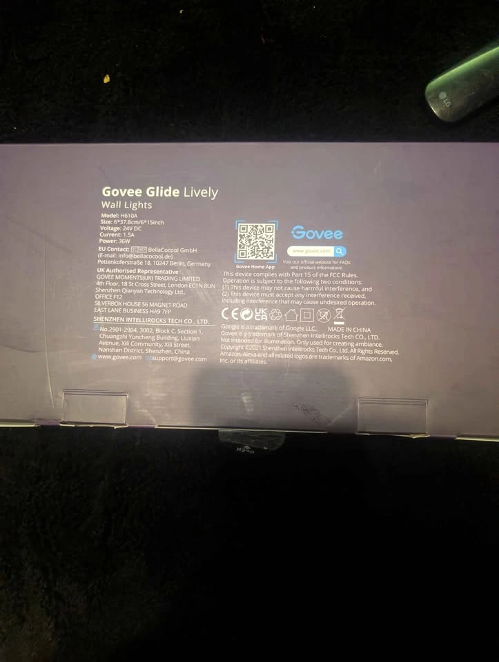 Govee RGBIC Glide Light Bars (6-Pack) - photo 2