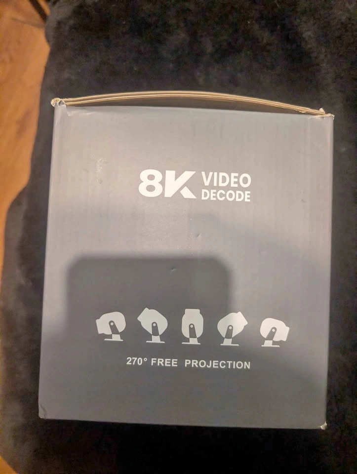 Android 14 Portable Smart Projector (HY300 Style)