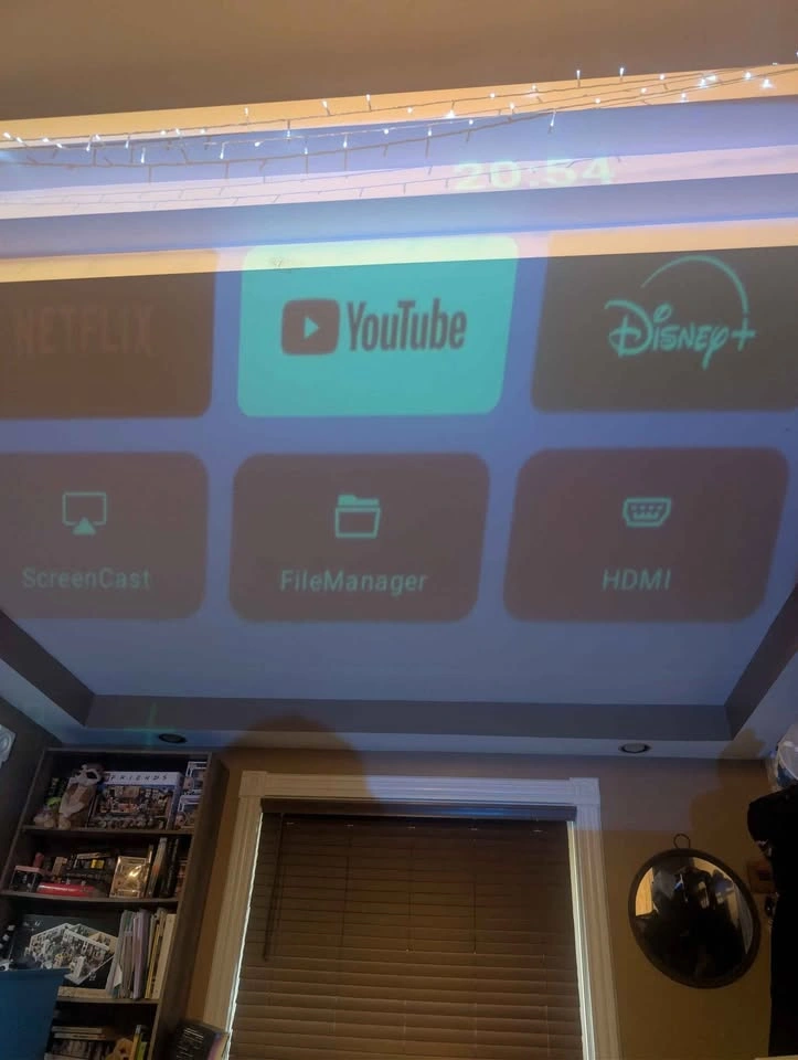 Android 14 Portable Smart Projector (HY300 Style) - photo 3
