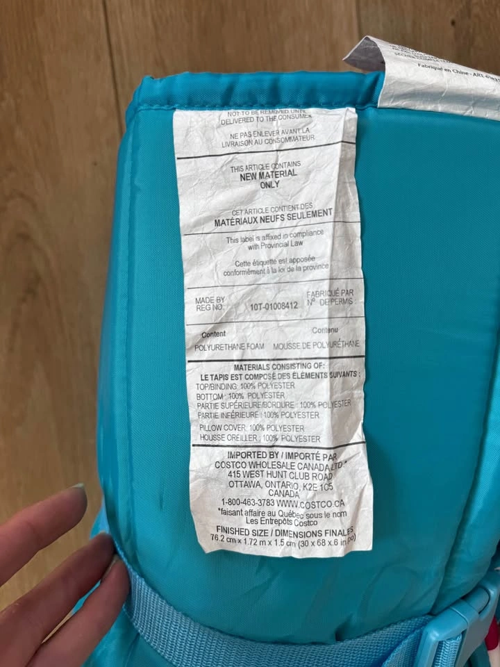Roll-up Beach Mat with Memory Foam Pillow - photo 5