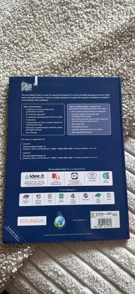 The New Italian Project 1a and 1b Student's Book and Workbook Se - photo 3