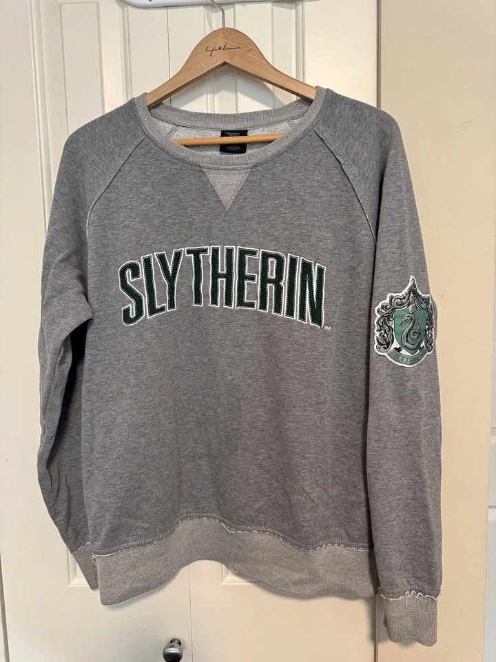 Harry Potter Slytherin Crewneck Sweater - Size L