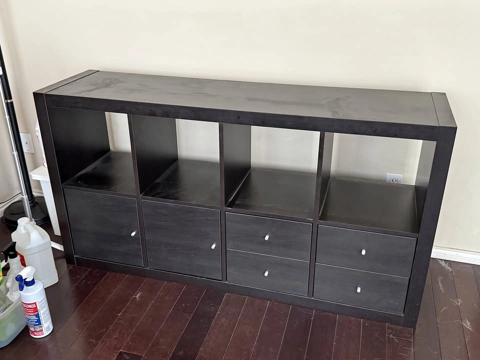 IKEA KALLAX Shelf with 2 Doors & 2 Drawers