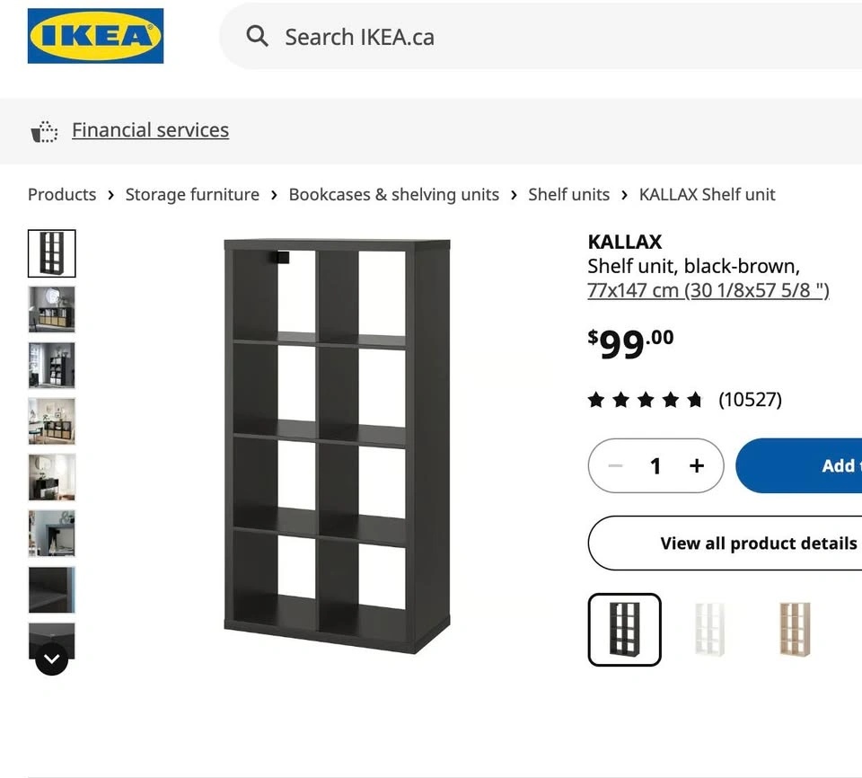 IKEA KALLAX Shelf with 2 Doors & 2 Drawers - photo 2