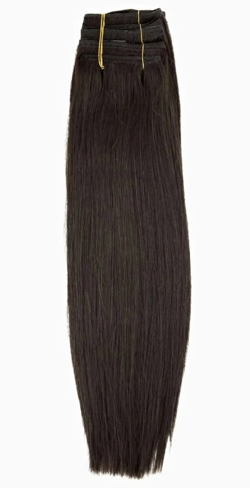 Bohyme 18” Clip-In Hair Extensions - Dark Brown/Black