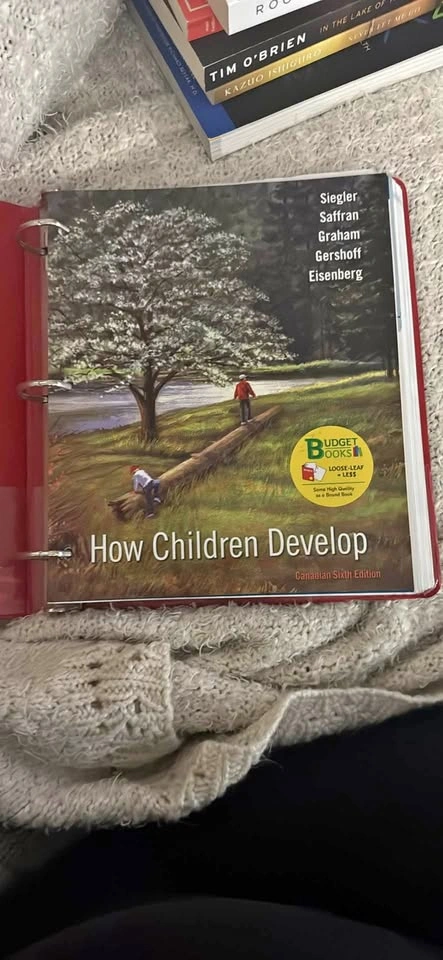 How Children Develop Canadian Sixth Edition - Siegler, Saffran,