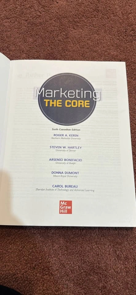 Marketing The Core - 6th Edition - photo 2