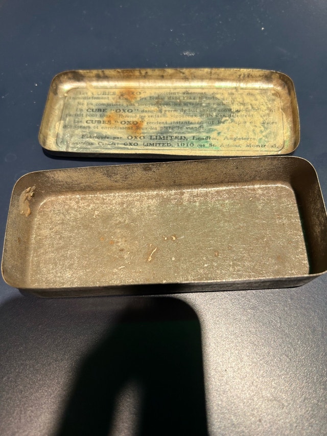 Vintage OXO Cubes Tin - photo 4