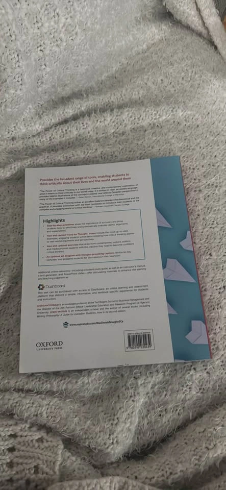 The Power of Critical Thinking Fifth Canadian Edition - photo 2