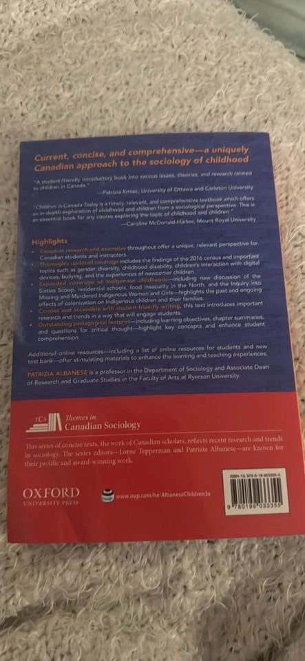 Children in Canada Today, Third Edition by Patrizia Albanese - photo 2