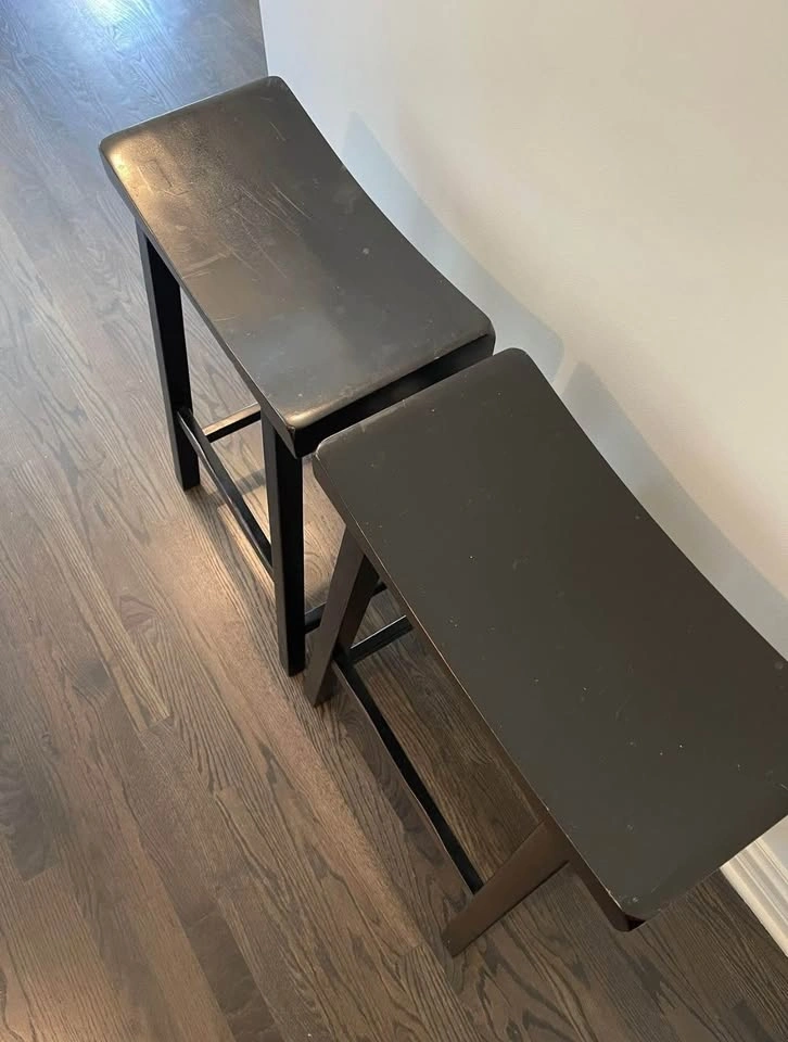 2 Pottery Barn counter stool - photo 3